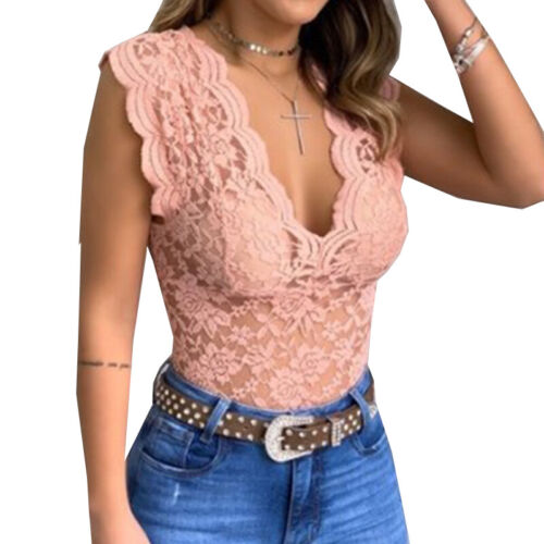 Para mujeres Encaje Crochet Hueco Mangas Largas Prendas para el torso Damas Informal Delgada Camiseta Blusa - Imagen 12 de 18