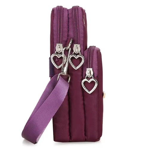 Women Cross Body Mobile Phone Pouch Shoulder Bags Handbag Coin Wallet Purse UK - Bild 7 von 13
