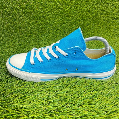 Converse Chuck Taylor All Star Low Womens Size 10 Blue Athletic Shoes Sneakers - Picture 3 of 11