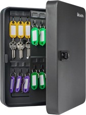 Gabinete de caja de seguridad para llaves de montaje en pared para 60 llaves