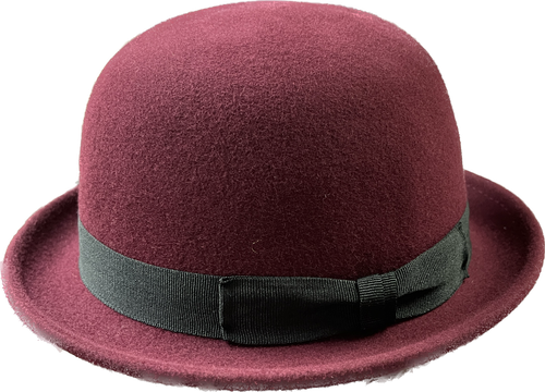 CLASSIC Wool Felt Soft Bowler Hat Child Derby Kid PARTY | 52cm | 10 colors - Picture 17 of 22