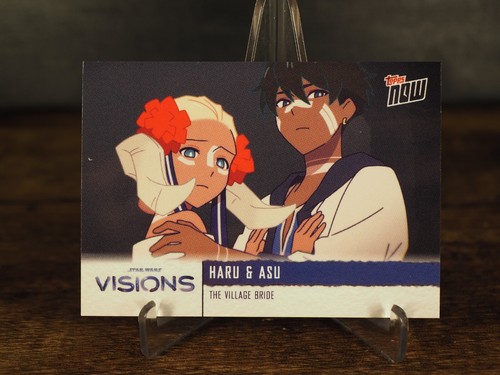 2021 Topps Now Star Wars Visions The Village Bride Haru & Asu Card 5 PR:463 - Bild 1 von 2