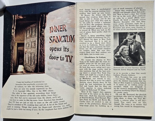 April 1954 TV Guide Eve Arden, Jackie Gleason - Bild 7 von 13