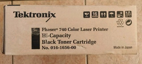 Tektronix 016-1656-00/016165600 Xerox Toner, Black High Capacity For Phaser 740 - Picture 3 of 3