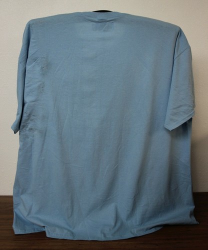Camiseta FIGHT ME IF YOU WISH BUT- REMEMBER I AM OLD FOR A RAASON 3XL, Azul Claro - Imagen 9 de 9