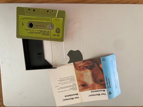 VAN MORRISON RARE ORIG 1970 GREEN CASS-TAPE “MOONDANCE" GB UNTESTED & UKPOSTONLY
