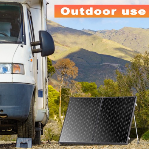 SARONIC 30A 200W Solarkoffer PWM Laderegler Solarenergie tragbar Faltbar Module - Bild 6 von 8