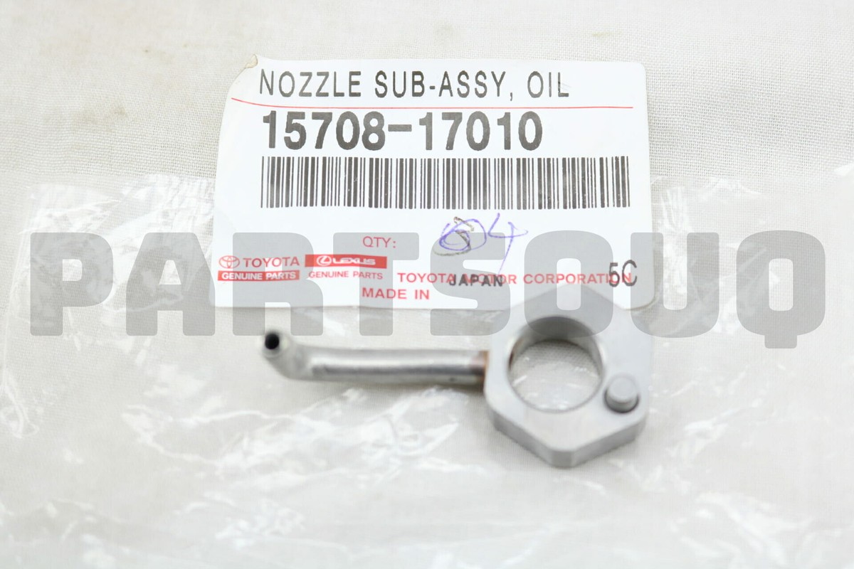 1570817010 Genuine Toyota NOZZLE SUB-ASSY, OIL, NO.1 15708 1570817010 Genuine Toyota NOZZLE SUB-ASSY, OIL, NO.1 15708