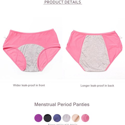 New Women Everdries Leakproof Underwear Incontinence Leak Proof Protective Pants - Picture 3 of 15