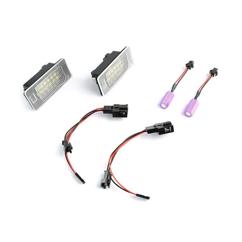 CANbus Bright White LED License Plate Light Lamp Module For Porsche Panamera 970 - Picture 6 of 13