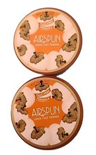  LOT OF 2  Coty  Airspun LOOSE FACE POWDER 1.2 oz 070-11 - NATURALLY NEUTRAL