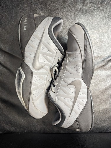 📦 Nike Air Ring Leader Low Mens Sz 10.5 Black Grey Athletic 488102-002 📦 - Picture 9 of 9