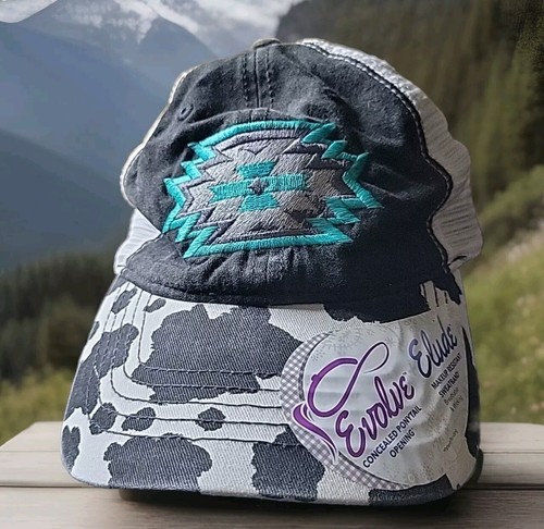 🔥 Infinity Her Woman Printed Visor With Mesh Back Cap Hat Low-profile Tribal  - Bild 2 von 12