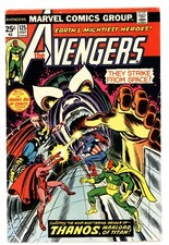 Avengers #125 VGF 5.0 1974 Ron Wilson Thanos Cover