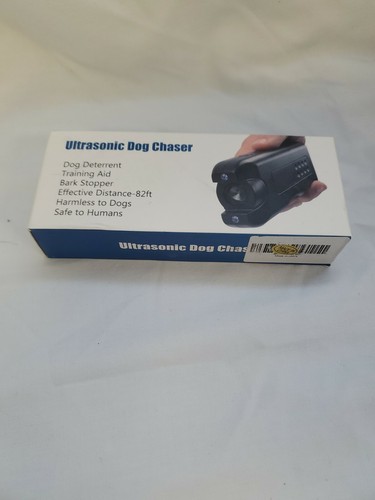 Ultrasonic Anti Dog Barking Trainer 82 Ft. Distance led light lot#1631-35 - Picture 2 of 2