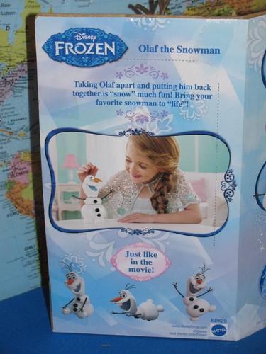 DISNEY FROZEN OLAF IL PUPAZZO DI NEVE BDK29 MATTEL ***NUOVO DI ZECCA*** - Foto 6 di 12