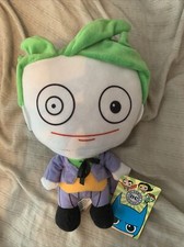 DC Comics The Joker Plush Batman Originals Caricature 10" Toy Stuffed With Tags