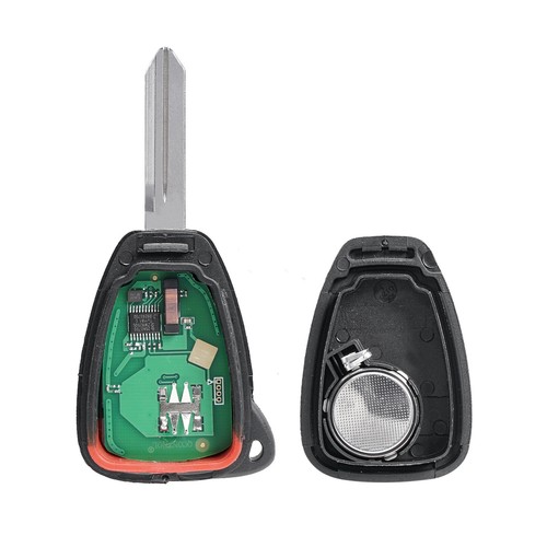 2 Keyless Remote Key Fob 5 Button for Jeep Grand Cherokee Commander Liberty ID46 - Picture 3 of 7