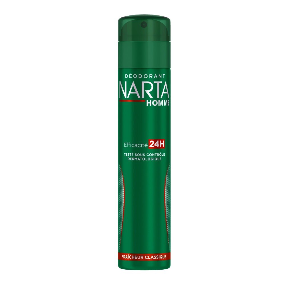 Déodorant Narta spray fraîcheur classique lot de 3 protection anti-odeur 48h longue durée