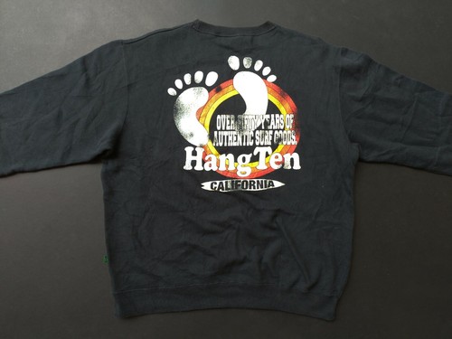 Vintage Hang Ten Sweatshirt Big Logo Rundhals Langarm Gr. L - Bild 2 von 10