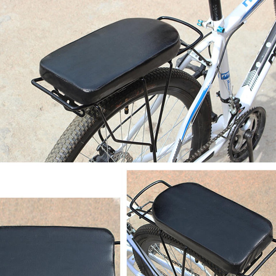 Passenger Bike Seat Rear Saddle Rack Cushion Accessories Mountain eBay