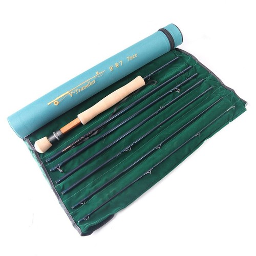 V-traveller Fly Fishing Rod 5/6/7/8wt 9ft 7pcs IM10 Carbon fiber Travel Fly Rod - Picture 11 of 12