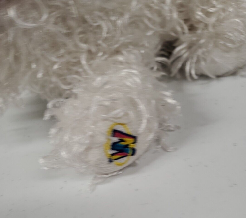 Ganz Webkinz HM106 White Terrier Dog Puppy Plush Stuffed Animal No Code 9 Inch - Picture 5 of 12