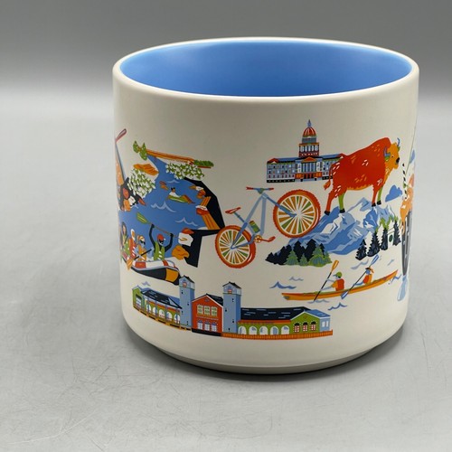 Starbucks Coffee Mug Set Denver & Colorado Discovery Series 2024 14oz - Picture 10 of 12