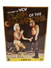WCW BEST OF THE CLASH OF CHAMPIONS WWE Wrestling 3-Disc DVD Set Match Collection