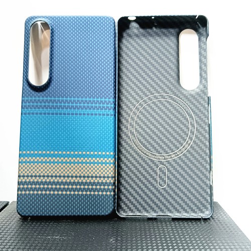 Genuine Carbon Fiber Case Sony Xperia 1 VII Sunset Magsafe Thin Hard Armor Cover - Picture 11 of 17