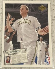 Larry Bird Magic Johnson Retires 1992-93 Upper Deck #SP1