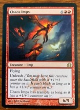 2012 MTG Wizard of the Coast Return to Ravnica Chaos Imps #90/274 Used