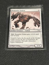 Magic the Gathering Mirrodin Hematite Golem