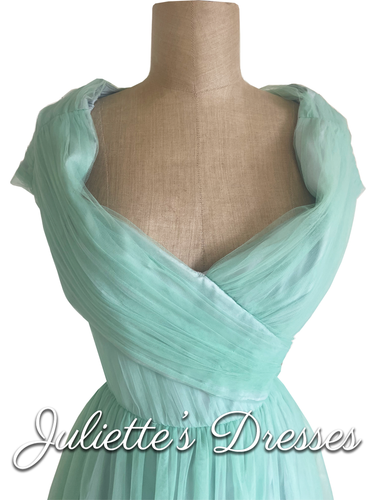 BNWT ASOS J 50s Vintage Style Evening Wedding Ball Party Dress Gown Size 14 - Picture 2 of 4