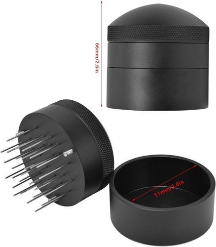 21 Needle Handheld Espresso Stirrer Coffee Tamper 51mm Espresso WDT Tool - Picture 7 of 8