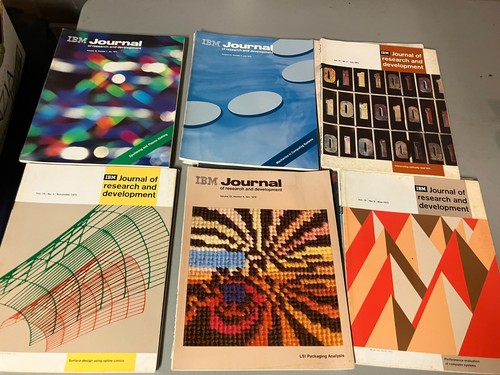 Lot Of 15 Vintage Issues of IBM Journal’s (Research & Development ) 1975-1980 - Picture 2 of 4