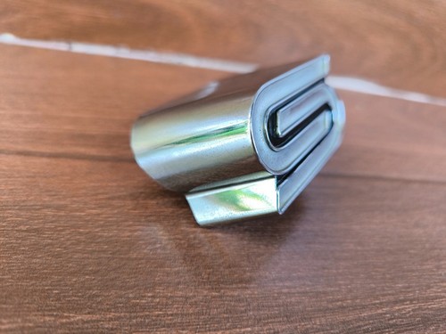 S Mark Front Grille Emblem Badge Fit DATSUN 120Y B210 1970s Genuine - Foto 1 di 13