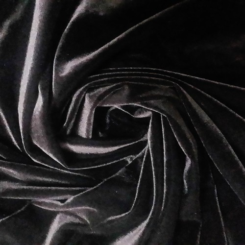 SOFT SMOOTH VELVET 4-WAY STRETCH SPANDEX FABRIC DRESS DRAPERY DANCE CURTAIN 60”W - Picture 13 of 243