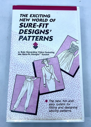 Lot 7 Vintage SURE-FIT DESIGNS Pattern Dress Pants Children’s Kit VHS 1983-1991 - Picture 13 of 16