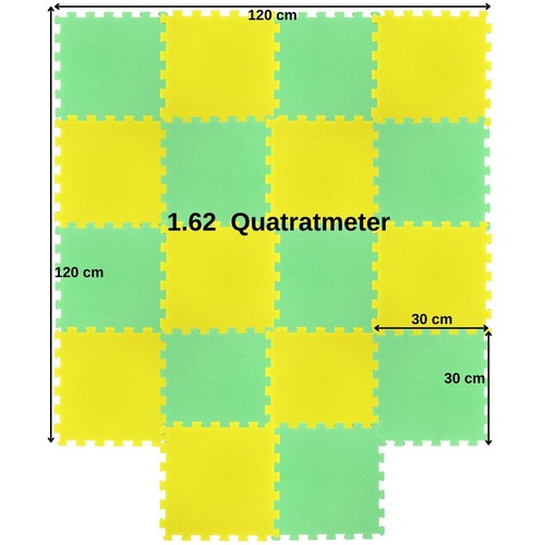 Kinder Puzzlematte Spielmatte Spielteppich Schaumstoff Krabelmatte Kinderteppich - Bild 144 von 601