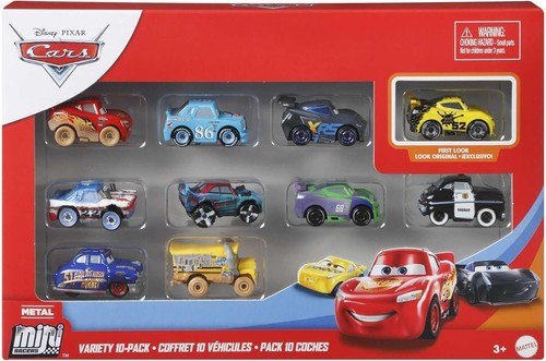 Mattel Disney and Pixar Cars Die Cast Mini Racers 10 Pack,  Styles May Vary - Bild 6 von 7