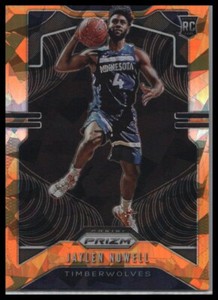 Jaylen Nowell - 2019-20 Panini Prizm Orange Ice Prizm Timberwolves #281