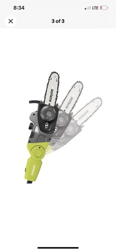 Sun Joe Chain Saw Attachment for Lawn Care System GTS4000E | 8 Inch | 7-Amp - Picture 2 of 3