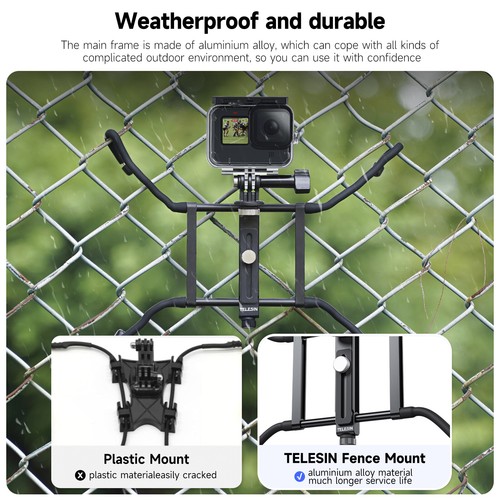 Live Hanging Net Bracket Micro Single Phone Accessories for GoPro DJI Action4 S1 - Photo 3 sur 15