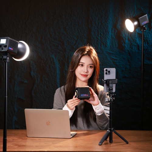 Ulanzi L024 40W RGB Video Light 2500-6500K Bi-color 0-359° RGB COB Fill Light - Picture 5 of 18