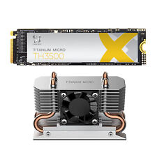 Titanium Micro TH3500 PCIe NVMe Gen 3 M.2 2280 Internal SSD & Nitro Pro Heatsink