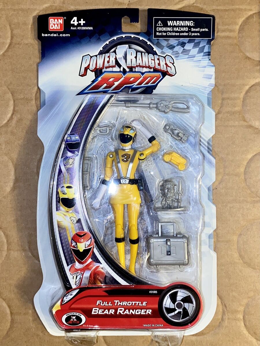 Power Rangers RPM 2008 NEW Full Throttle 5