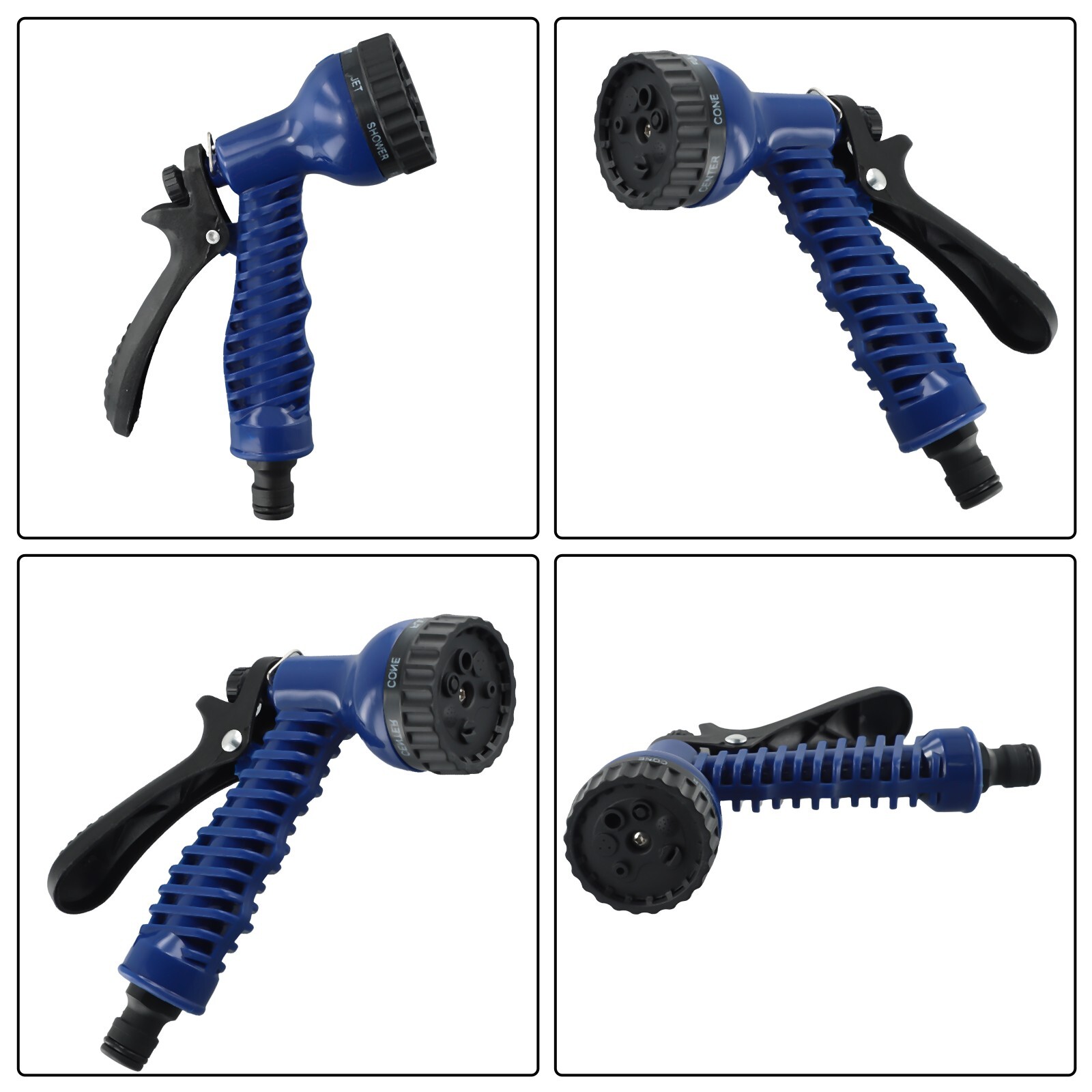 Easy Installation Garden Hose Spray Attachment Hozelock Nozzle 7 Sprays