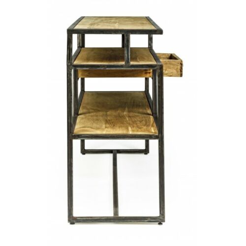 Console Table Theshold Hallway Space-Saving Egon Acacia Modern - Picture 5 of 7