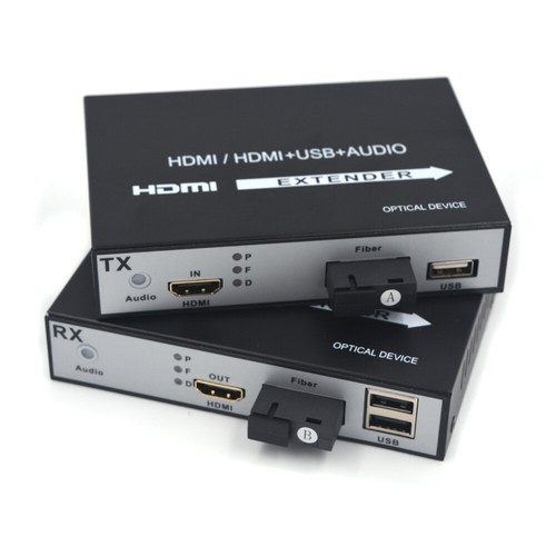 HDMI over Fiber Optic Extender 20Km KVM Switch Video Audio Extension Converters - 第 25/37 張圖片